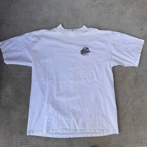 Vintage Planet Hollywood Nashville T-Shirt Mens XL White 90s Single Stitch USA